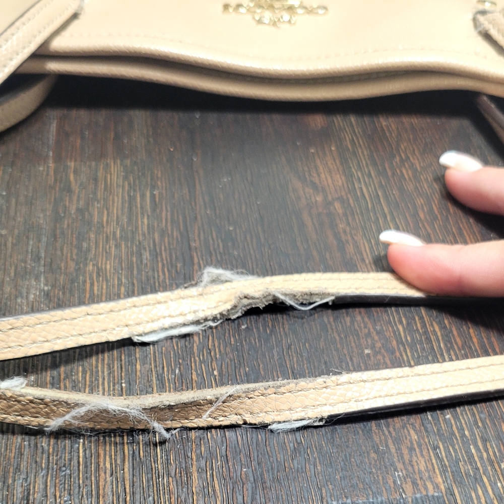 Coach‎ Tan Leather Tote Bag - Picture 11 of 14